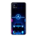 Дизайнерский силиконовый чехол для Realme C20 Mercedes Мерседес