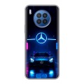 Дизайнерский силиконовый чехол для Huawei Nova 8i Mercedes Мерседес