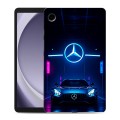 Дизайнерский силиконовый чехол для Samsung Galaxy Tab A9 Mercedes Мерседес