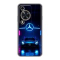 Дизайнерский силиконовый чехол для Huawei Nova Y72 Mercedes Мерседес