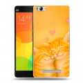 Дизайнерский пластиковый чехол для Xiaomi Mi4i Милые котята