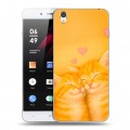 Дизайнерский пластиковый чехол для OnePlus X Милые котята