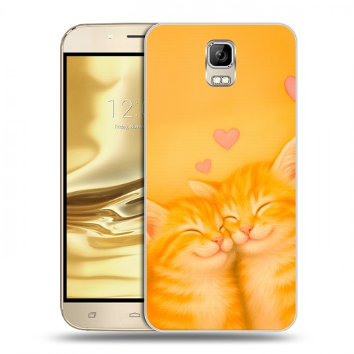 Дизайнерский пластиковый чехол для Umi Rome Милые котята