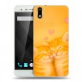 Дизайнерский пластиковый чехол для Ulefone Paris Милые котята