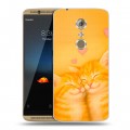 Дизайнерский пластиковый чехол для ZTE Axon 7 Милые котята