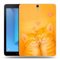 Дизайнерский силиконовый чехол для Samsung Galaxy Tab S3 Милые котята