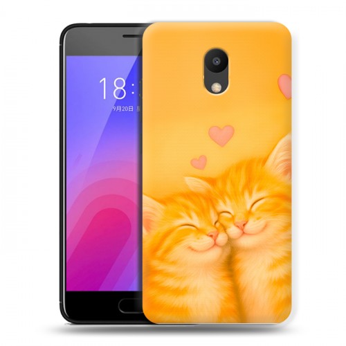 Дизайнерский пластиковый чехол для Meizu M6 Милые котята