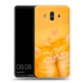Дизайнерский пластиковый чехол для Huawei Mate 10 Милые котята