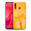 Дизайнерский пластиковый чехол для Huawei Nova 4 Милые котята