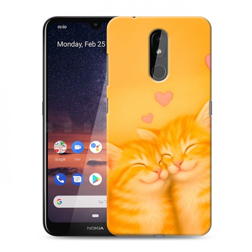 Дизайнерский силиконовый чехол для Nokia 3.2 Милые котята