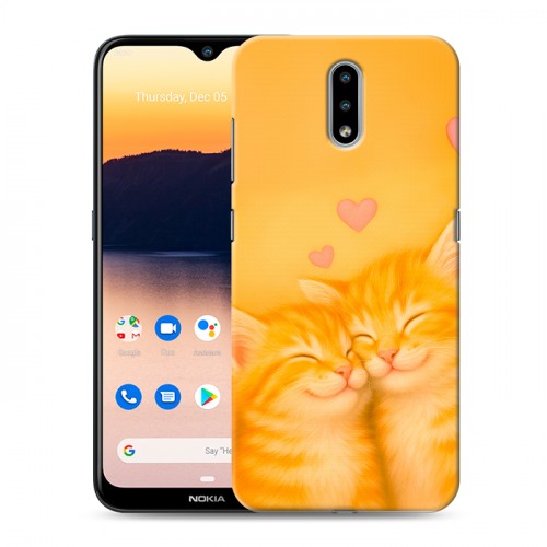 Дизайнерский силиконовый чехол для Nokia 2.3 Милые котята