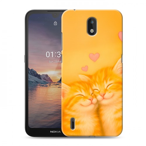 Дизайнерский силиконовый чехол для Nokia 1.3 Милые котята