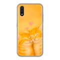 Дизайнерский силиконовый чехол для Samsung Galaxy M01 Милые котята