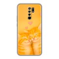 Дизайнерский силиконовый чехол для Xiaomi RedMi 9 Милые котята