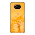 Дизайнерский пластиковый чехол для Xiaomi Poco X3 Милые котята