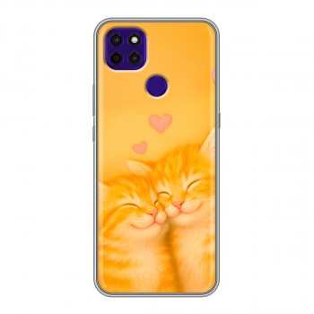 Дизайнерский силиконовый чехол для Lenovo K12 Pro Милые котята (на заказ)