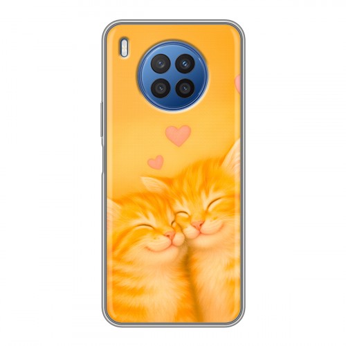 Дизайнерский силиконовый чехол для Huawei Nova 8i Милые котята