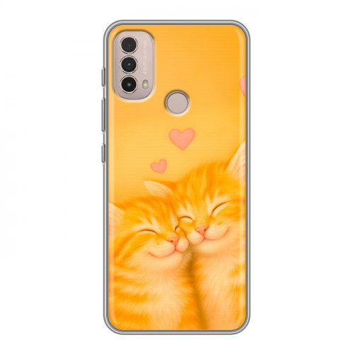 Дизайнерский силиконовый чехол для Lenovo K14 Plus Милые котята