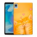 Дизайнерский силиконовый чехол для Realme Pad Mini Милые котята