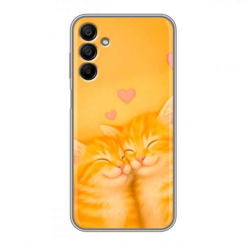 Дизайнерский силиконовый чехол для Samsung Galaxy A15 Милые котята