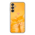 Дизайнерский силиконовый чехол для Samsung Galaxy M35 Милые котята