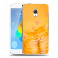 Дизайнерский пластиковый чехол для  Meizu MX3 Милые котята