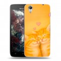 Дизайнерский пластиковый чехол для Lenovo Vibe X Милые котята