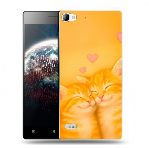 Дизайнерский пластиковый чехол для Lenovo Vibe X2 Милые котята