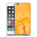 Дизайнерский силиконовый чехол для Iphone 6 Plus/6s Plus Милые котята