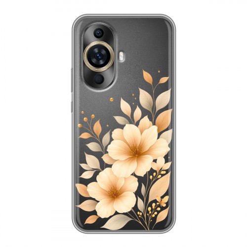 Полупрозрачный дизайнерский силиконовый чехол для Huawei Nova 11 для девушки