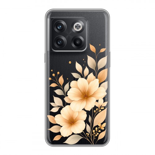 Полупрозрачный дизайнерский пластиковый чехол для OnePlus 10T для девушки