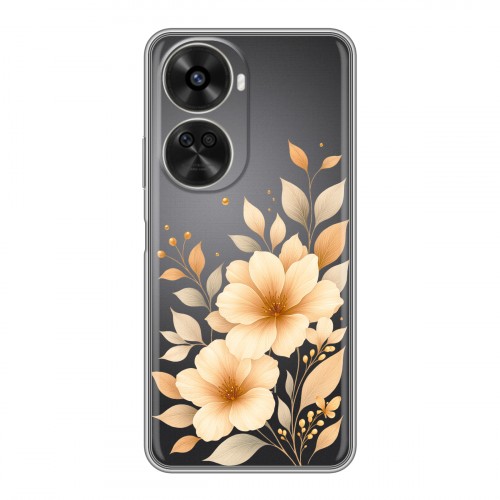 Полупрозрачный дизайнерский пластиковый чехол для Huawei Nova 11 SE для девушки