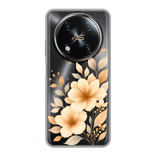 Полупрозрачный дизайнерский пластиковый чехол для Itel RS4 для девушки