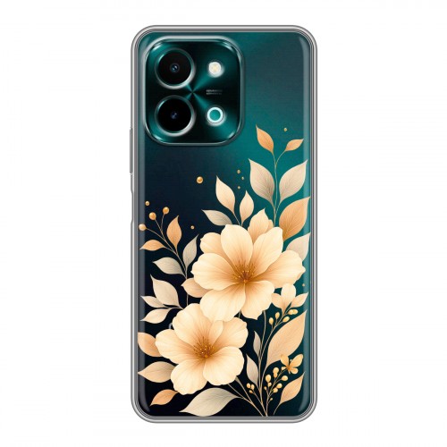 Полупрозрачный дизайнерский пластиковый чехол для Vivo Y28 для девушки