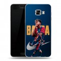 Дизайнерский пластиковый чехол для Samsung Galaxy C5 Барселона Barca Yamal 