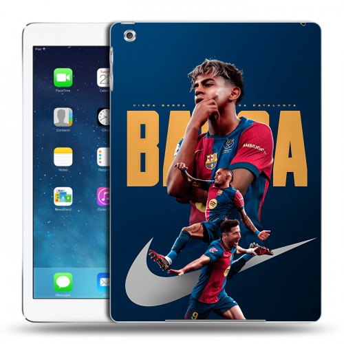 Дизайнерский силиконовый чехол для Ipad (2017) Барселона Barca Yamal 