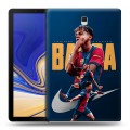 Дизайнерский силиконовый чехол для Samsung Galaxy Tab S4 Барселона Barca Yamal 