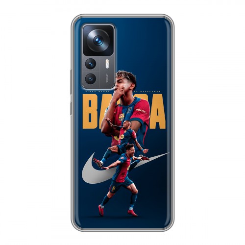 Дизайнерский силиконовый чехол для Xiaomi 12T Барселона Barca Yamal 