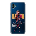 Дизайнерский силиконовый чехол для Samsung Galaxy A04 Барселона Barca Yamal 