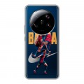 Дизайнерский силиконовый чехол для Xiaomi 13 Ultra Барселона Barca Yamal 