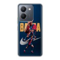 Дизайнерский силиконовый чехол для Vivo Y36 Барселона Barca Yamal 
