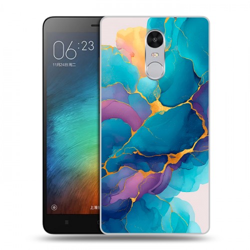 Дизайнерский пластиковый чехол для Xiaomi RedMi Pro Мрамор блестки