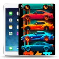 Дизайнерский силиконовый чехол для Ipad (2017) машины тачки