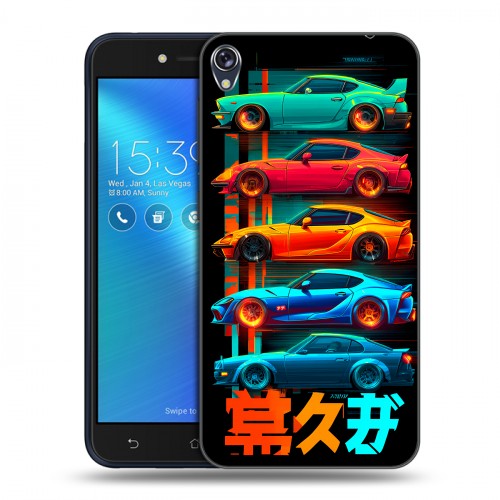 Дизайнерский силиконовый чехол для Asus ZenFone Live машины тачки