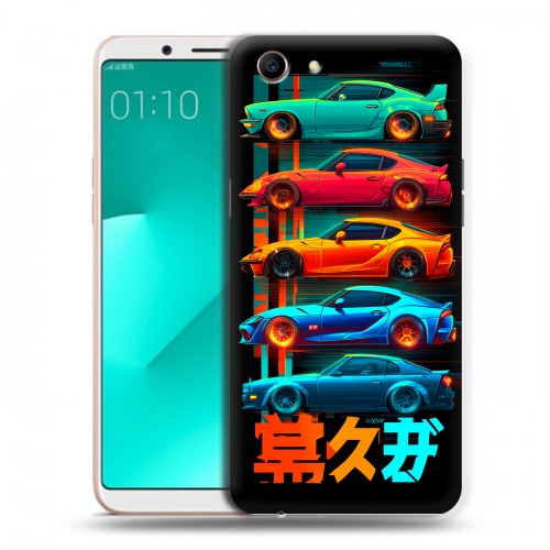 Дизайнерский пластиковый чехол для OPPO A83 машины тачки