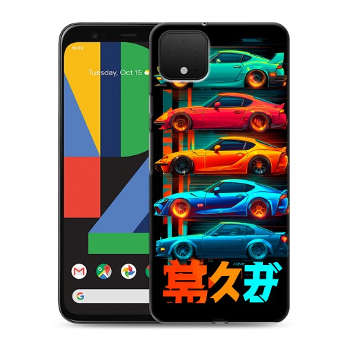 Дизайнерский пластиковый чехол для Google Pixel 4 машины тачки
