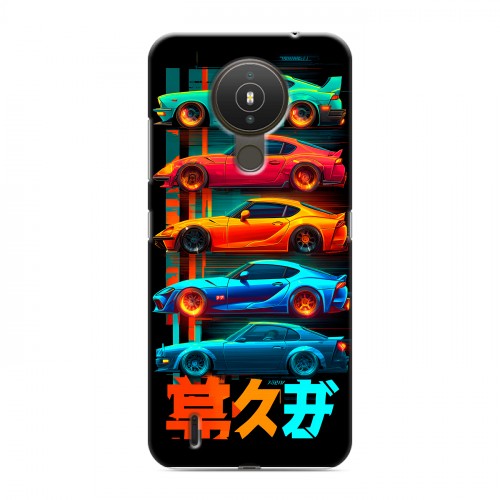 Дизайнерский силиконовый чехол для Nokia 1.4 машины тачки