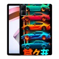 Дизайнерский силиконовый чехол для Xiaomi RedMi Pad машины тачки