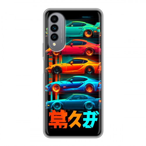 Дизайнерский силиконовый чехол для Wiko T50 машины тачки