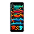 Дизайнерский силиконовый чехол для Samsung Galaxy A04 машины тачки